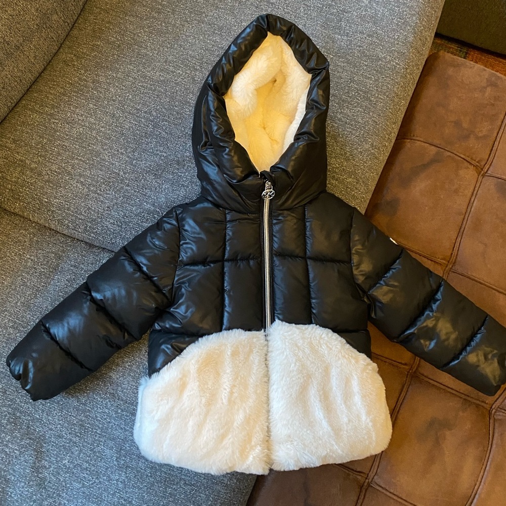 Michael Kors toddler Quilted Puffer Jacket size 3T in Black